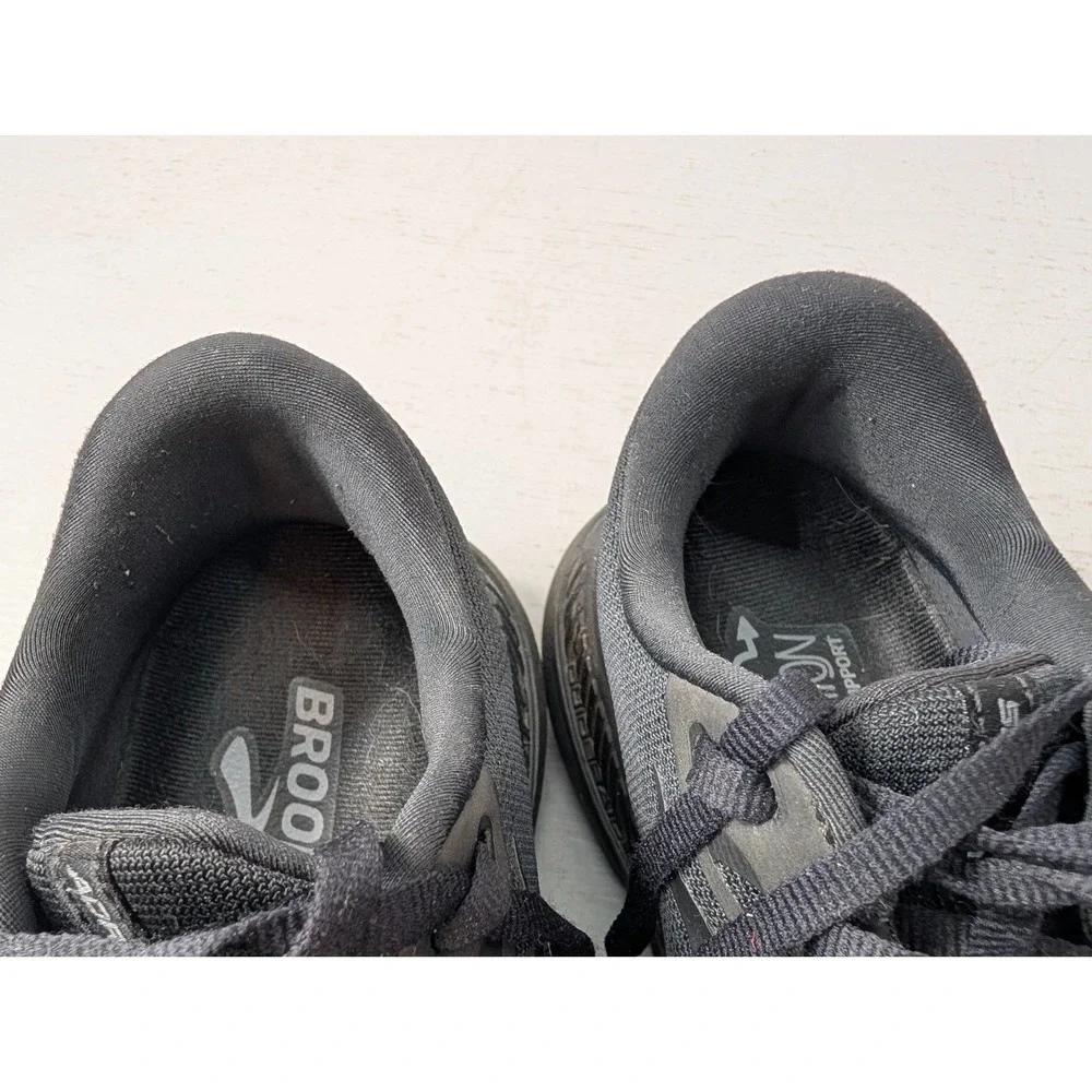 Brooks Adrenaline‎ GTS 23 Shoes Women's Size 9D Black Running Cushioned Athletic